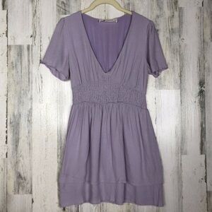 💜 The Impeccable Pig Lavender Mini Dress Size M